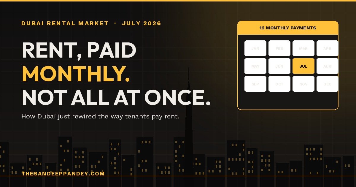 Dubai just changed how rent gets paid — and it matters more than you think