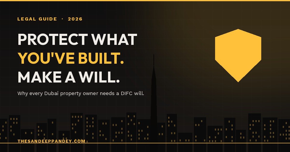 Why every property owner in Dubai needs a will — DIFC Wills explained